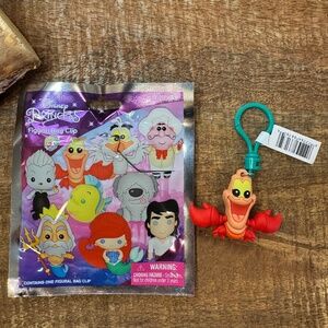 Disney Little Mermaid bag clip “Sebastian” brand new